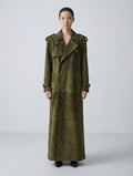 Milan Suede Trench Coat